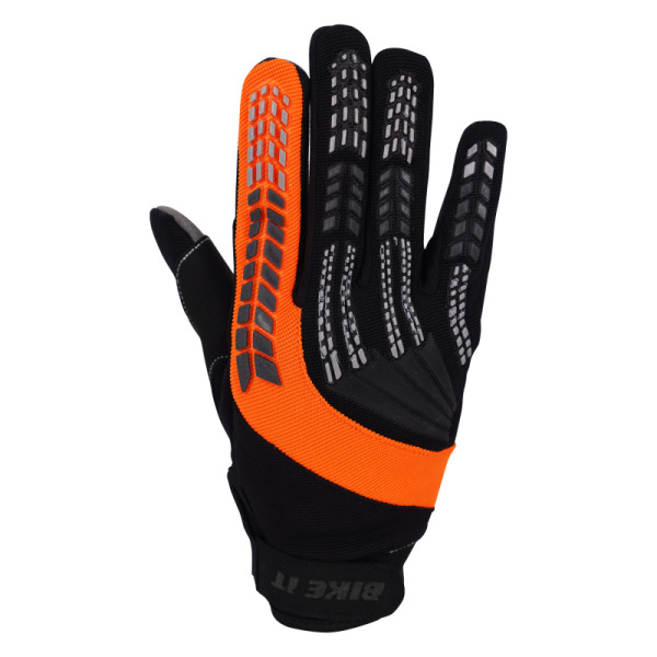 Bike It BIKE IT ROAD GLOVES BLACK/ORANGE - XX